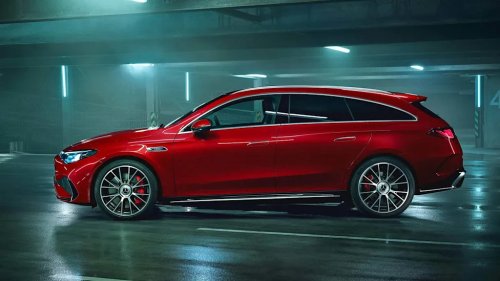 The New Mercedes-AMG CLA EV’s Huge Power Comes From Three Tiny Motors