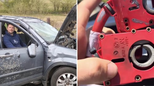 In Scotland, a minor crash showed how some new cars may never reach a second owner