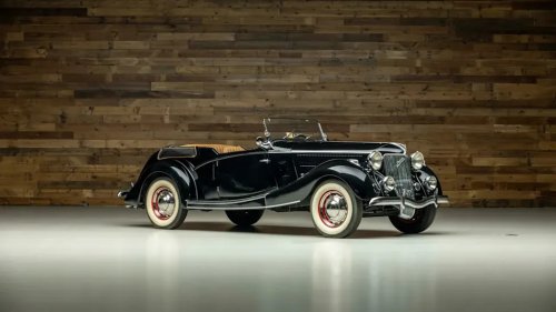 Rare 1936 Jensen-Ford Tourer with Clark Gable Ties Heads to Kruse Auctions' Auburn Fall Sale