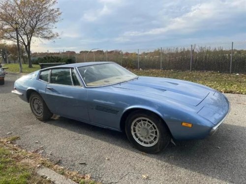 Maserati, 1970 Maserati Ghibli 4.7 Coupe Emerges as Promising Restoration Opportunity at Lucky Collector Car Auctions
