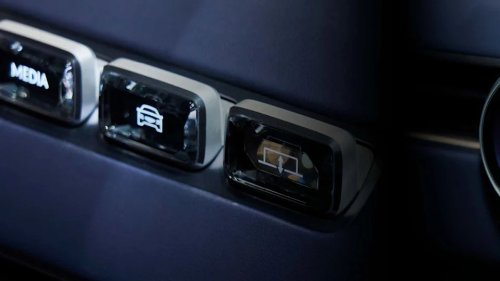 The Genesis GV90 Has A Huge Screen. Park And It Gets Even Bigger