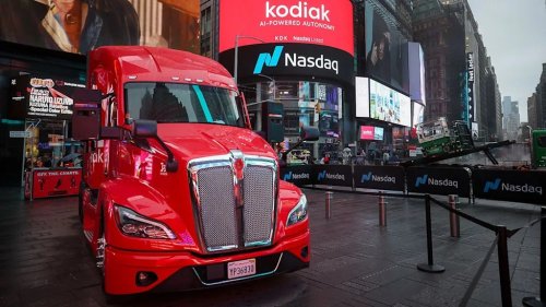100 Kodiak driverless trucks are headed for public roads