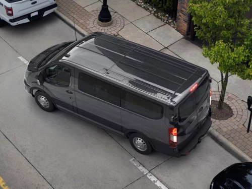Ford Transit Can Show Rear Passengers Buckled Up When They Aren't