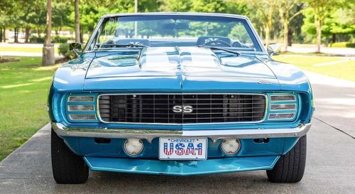 This 383-Stroker 1969 Camaro Convertible Is Built to Drive, Not Park, and It's Headed to Vicari's Biloxi Sale