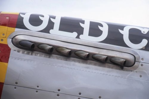 A Photo Tour of the Roush Mustang vs P-51 Mustang Fighter Plane
