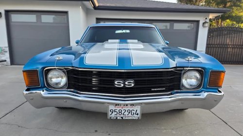 1972 Chevrolet El Camino SS for Sale With 63,000 Miles Shown