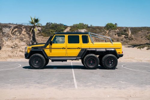 Mercedes, This Mercedes-AMG G65 6x6 Had to Hide Out from the Russians