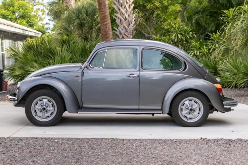 1986 Volkswagen Beetle 50 Year Jubilee Edition for Sale With 1,700 Miles Shown