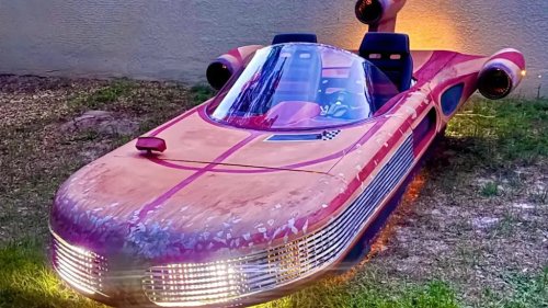 Star Wars X-34 Landspeeder Is Probably The Coolest Golf Cart Ever Created