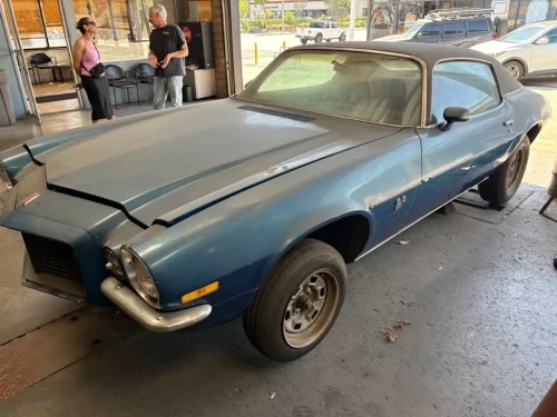 Chevrolet, 1972 Chevrolet Camaro True SS/RS Barn Find Resurfaces After Decades in Storage