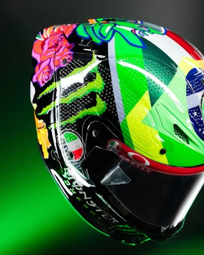 AGV Unveils Pista GP R3 Helmet with Sphera Safety Tech