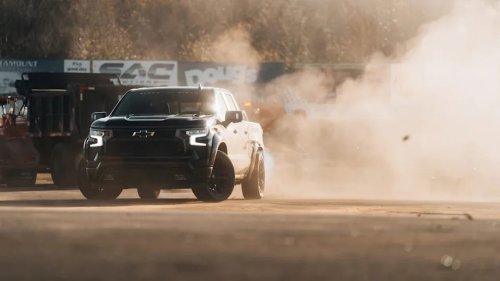 Meet The Lowered Chevrolet Silverado Black Widow SR — A 675-HP V8 Street Truck