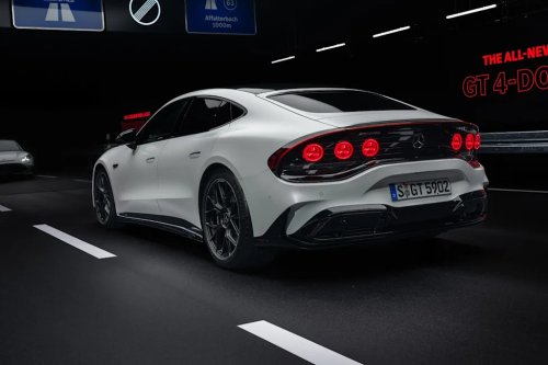 Nailing the GT 4-Door EV's Synthetic V-8 Noise Took a Few Tries, AMG Boss Says