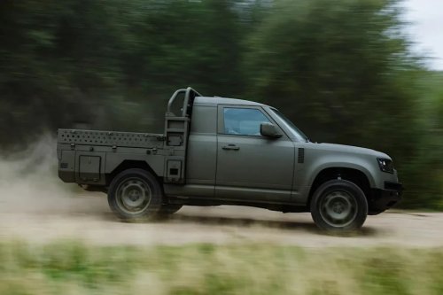 Land Rover’s New Tactical Defender Pushes the Pickup Truck the Brand Needs