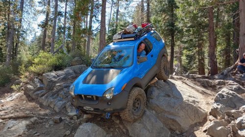 Yes, Lexus, Isuzu, Yes, You Need This Lexus V8-Swapped Isuzu Vehicross With a Five-Speed