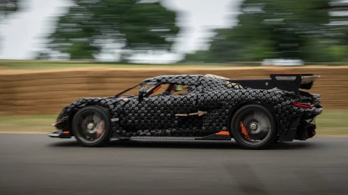 Koenigsegg, Lego Technic Built a Koenigsegg Sadair's Spear for Ants and Also a Life-Size Version You Can Drive