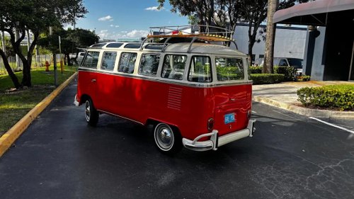 1975 Volkswagen Type 2 Microbus 23-Window Conversion For Sale With 45,000 Miles Shown