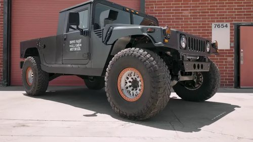Man Turns Military-Bred Hummer Into A 600-HP Performance Off-Roader