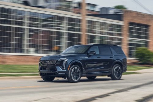 See Exterior Pics of the 2026 Cadillac Escalade IQL