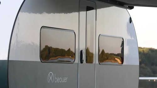 This Clever Expanding Camper Trailer Triples Its Size to Make Room for 8