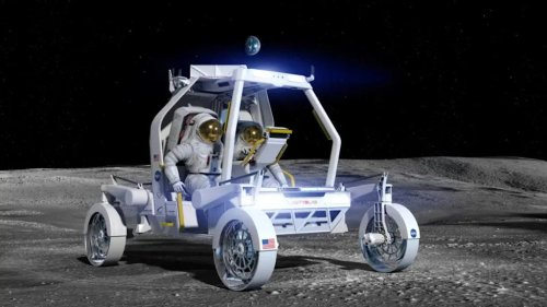 NASA Astronauts Will Drive These New Electric Rovers On The Moon