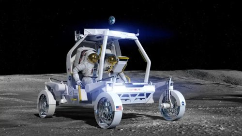 NASA Astronauts Will Drive These New Electric Rovers On The Moon