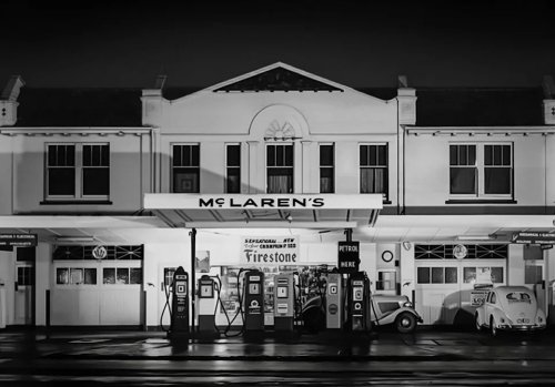McLaren, McLaren's New Logo Has Its Roots in Bruce McLaren's Family Gas Station