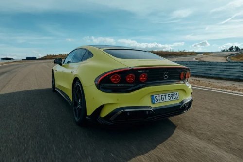 Mercedes-AMG's 1,153 Hp Electric GT 4-Door Takes On Porsche's Taycan