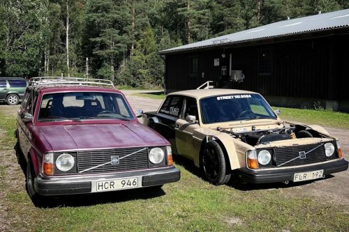 Volvo 240 With Twin-Turbo Lamborghini V10 Runs 5.3-Second Eighth-Mile