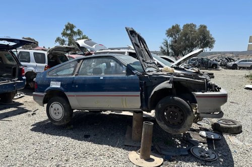 Honda, Someone Built an Electric Honda CRX Decades Before Tesla. It Ended Up in a Junkyard