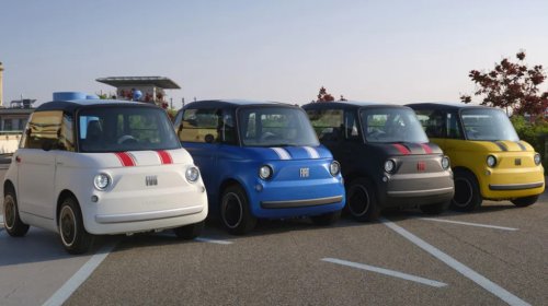 Fiat, Unbearably Cute Fiat Topolino Sport (Probably) Has The World's Shortest Racing Stripes