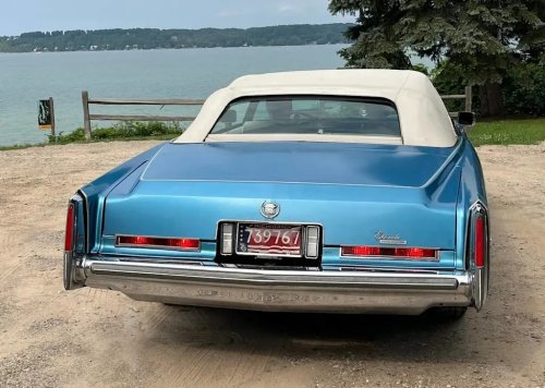 Cadillac, 1976 Cadillac Eldorado Convertible for Sale With 43,000 Miles Shown