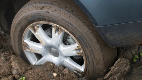 This Common Car Accessory Doubles As A Traction Tool When You're Stuck In Mud Or Snow