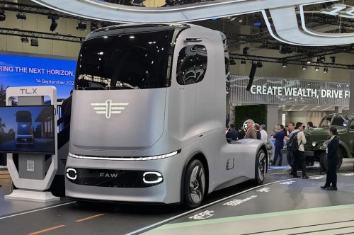 IAA fair in Hanover: China's electric trucks take on European giants