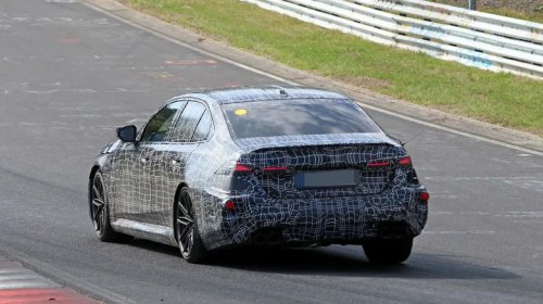 BMW, BMW M5, BMW M5 Refresh Caught Testing At The Nurburgring: What's Likely Behind The Camo