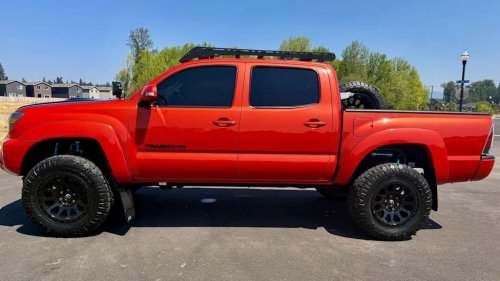 Someone Just Paid $55,000 For A 14,000-Mile 2015 Toyota Tacoma