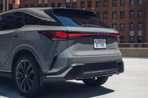 See Exterior Pics of the 2026 Lexus RX350h F Sport
