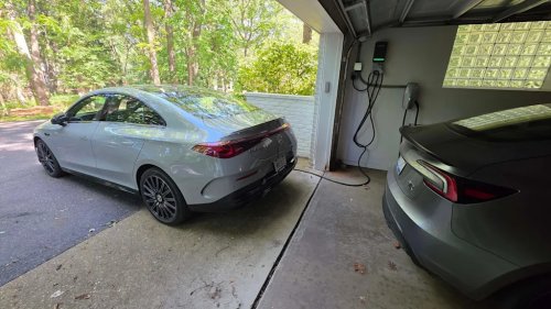 Mercedes, Payne: Mercedes CLA EV takes on King Model 3 sedan