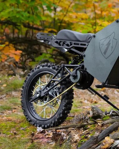 This Rugged, Stealthy Tactical Off-Road Moto Could Be a Game Changer