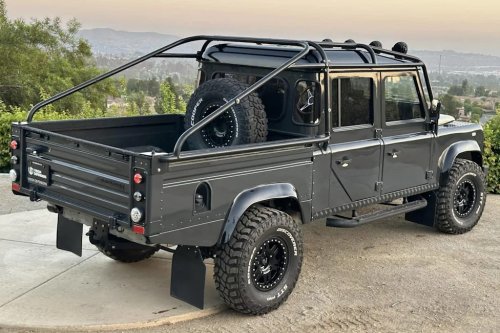 LS3-Powered 1997 Land Rover Defender 130 For Sale With 1,200 Miles on the Build