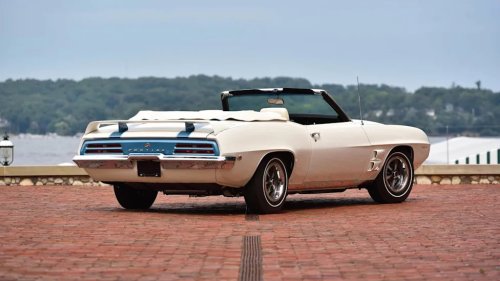 Unique 1969 Pontiac Trans Am Convertible Is Headed To Auction, Expected To Fetch Millions
