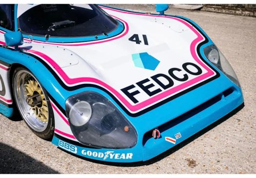 This Le Mans-Winning Spice C1 'FEDCO' Group C Racer Is Heading to Auction