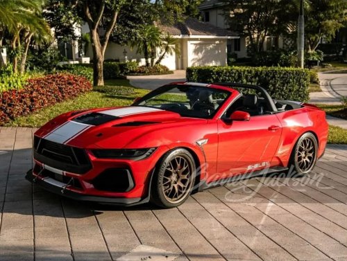 One of Just 40 Shelby Super Snake Convertibles Ever Built Is Heading to Barrett-Jackson Las Vegas