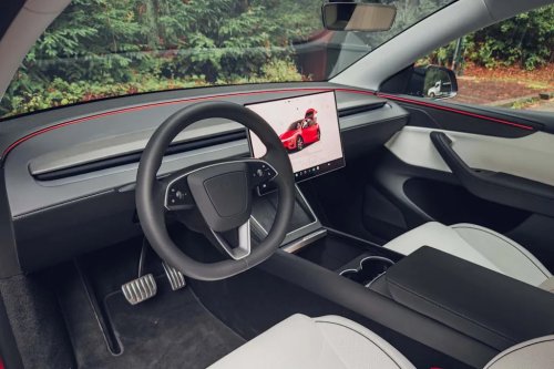 View Interior Photos of the 2026 Tesla Model Y Performance