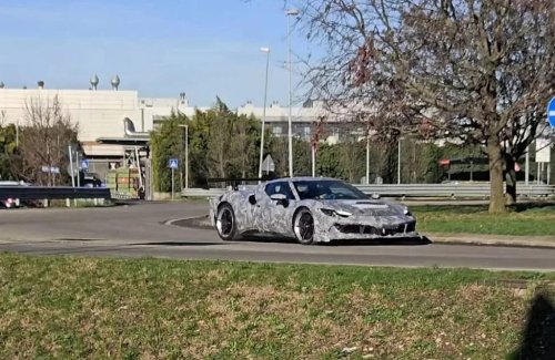 Spied: The Ferrari 296 Challenge Stradale