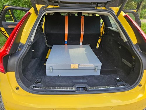 Volvo, Volvo V90, This Volvo V90’s Most Bizarre Feature Isn’t the Paint. It’s in the Trunk