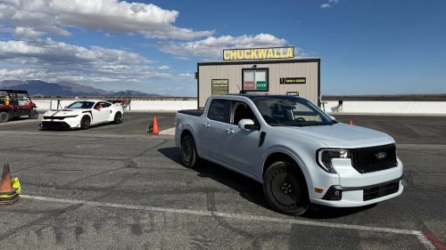 We Took Our Ford Maverick Lobo to the Track. One Thing Ruined the Fun