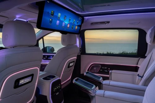 Take a Look Inside the 2028 Mercedes-Benz VLE-Class EV
