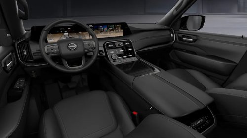 Nissan, Nissan Armada, 2027 Nissan Armada Forgets What Color Looks Like With Dark Armor Pack
