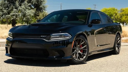 Son Gifted Dad The Charger Hellcat Of His Dreams, But He Barely Drove It